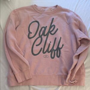 Oakcliff Country Club Pink Sweater